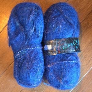 Hayfield Luxury Mohair Yarn, Worsted Weight, 222 Yards Total.